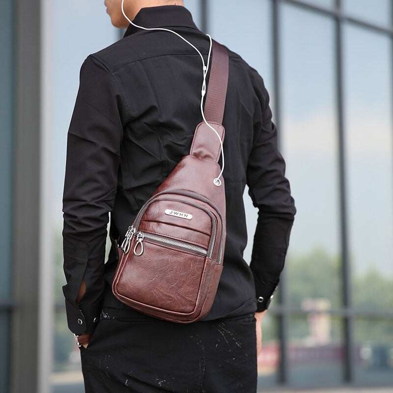 Męska torba na klatkę piersiową Business Casual