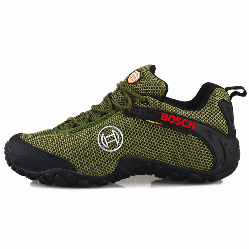 Calçado de trabalho personalizado Bosch, proteção para os dedos, à prova de suor e antiderrapantes