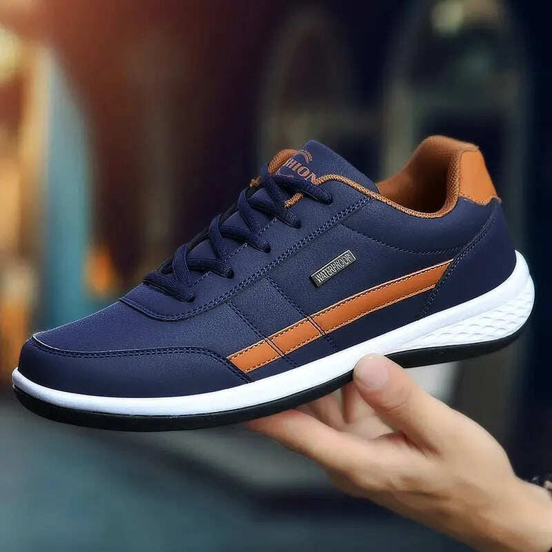 ⭐Świąteczna Wyprzedaż -45% ZNIŻKI ⭐Wygodne męskie skórzane sneakersy ortopedyczne 2023