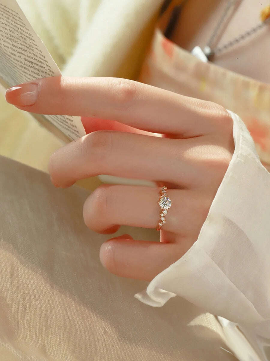 MOISSANITE MAGNETOLOGY LYMPHVITY RING（ОТСТЪПКА ЗА ОГРАНИЧЕНО ВРЕМЕ 🔥 ПОСЛЕДЕН ДЕН）