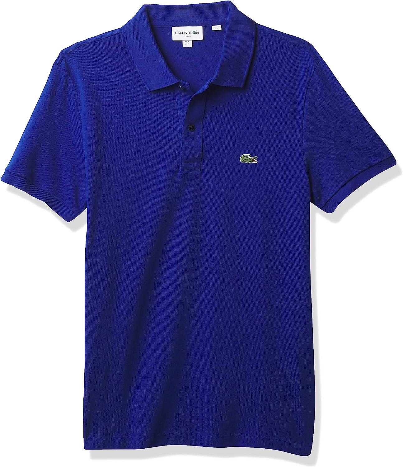 CAMISA POLO MASCULINA LACOSTE CLASSIC PIQUE SLIM FIT MANGA CURTA