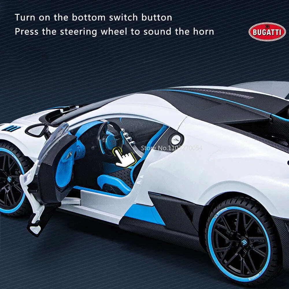 1:18 Αυτοκίνητο μοντέλου Bugatti Divo Sports Diecast