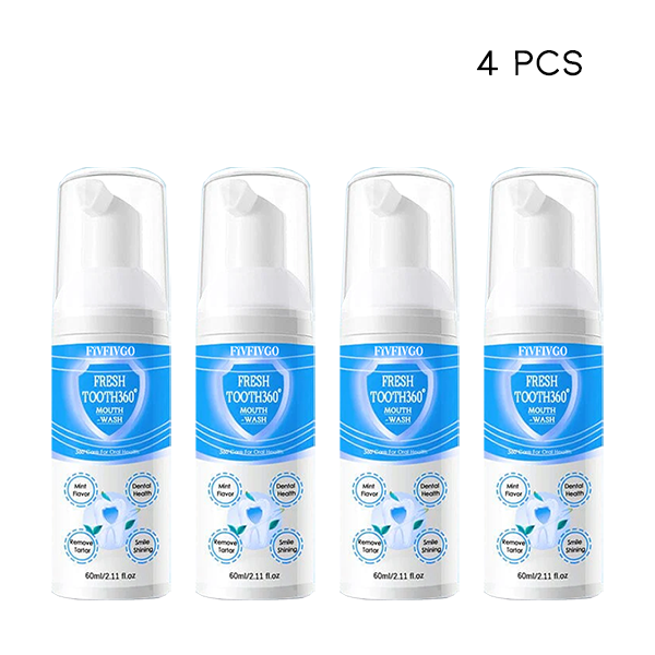 Fivfivgo™ FreshTooth360° szájvíz - Mélytisztító szájvíz