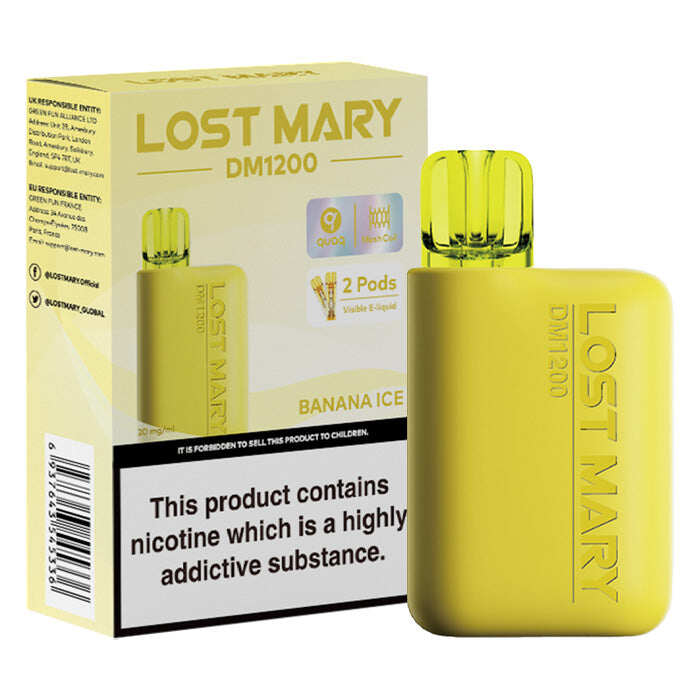 Lost Mary DM1200 Kit Vape descartável