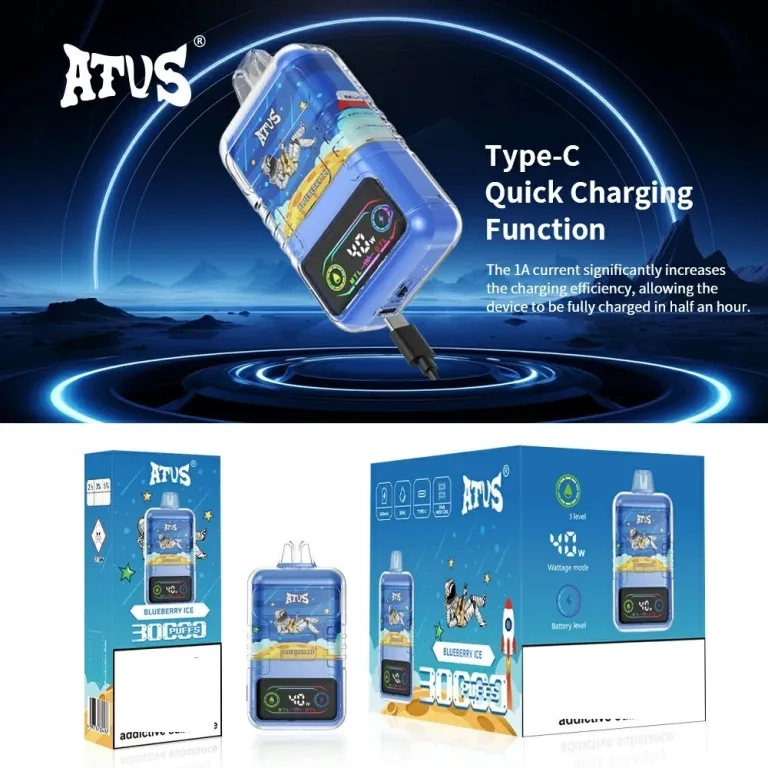 atvs 30k high capacity consistent vape Peach Ice
