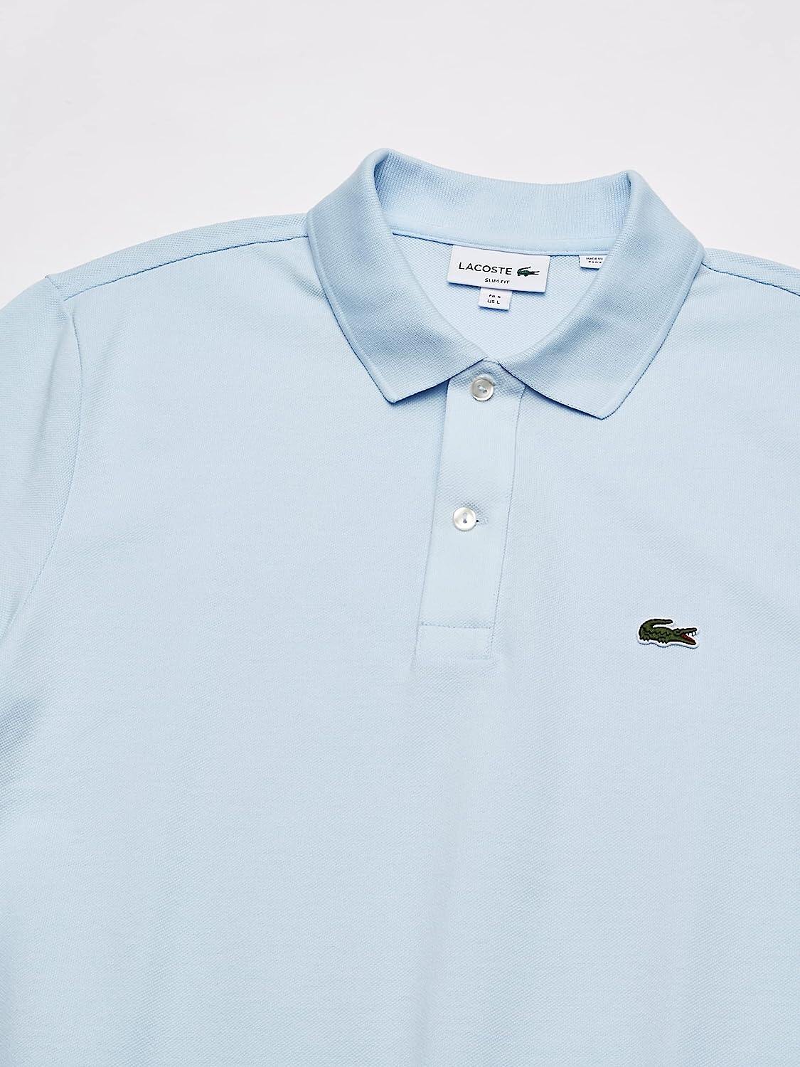 CAMISA POLO MASCULINA LACOSTE CLASSIC PIQUE SLIM FIT MANGA CURTA