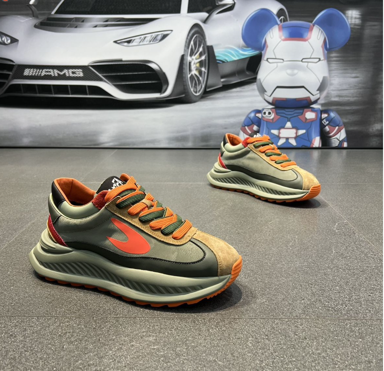 2024 novos calçados esportivos e casuais respiráveis