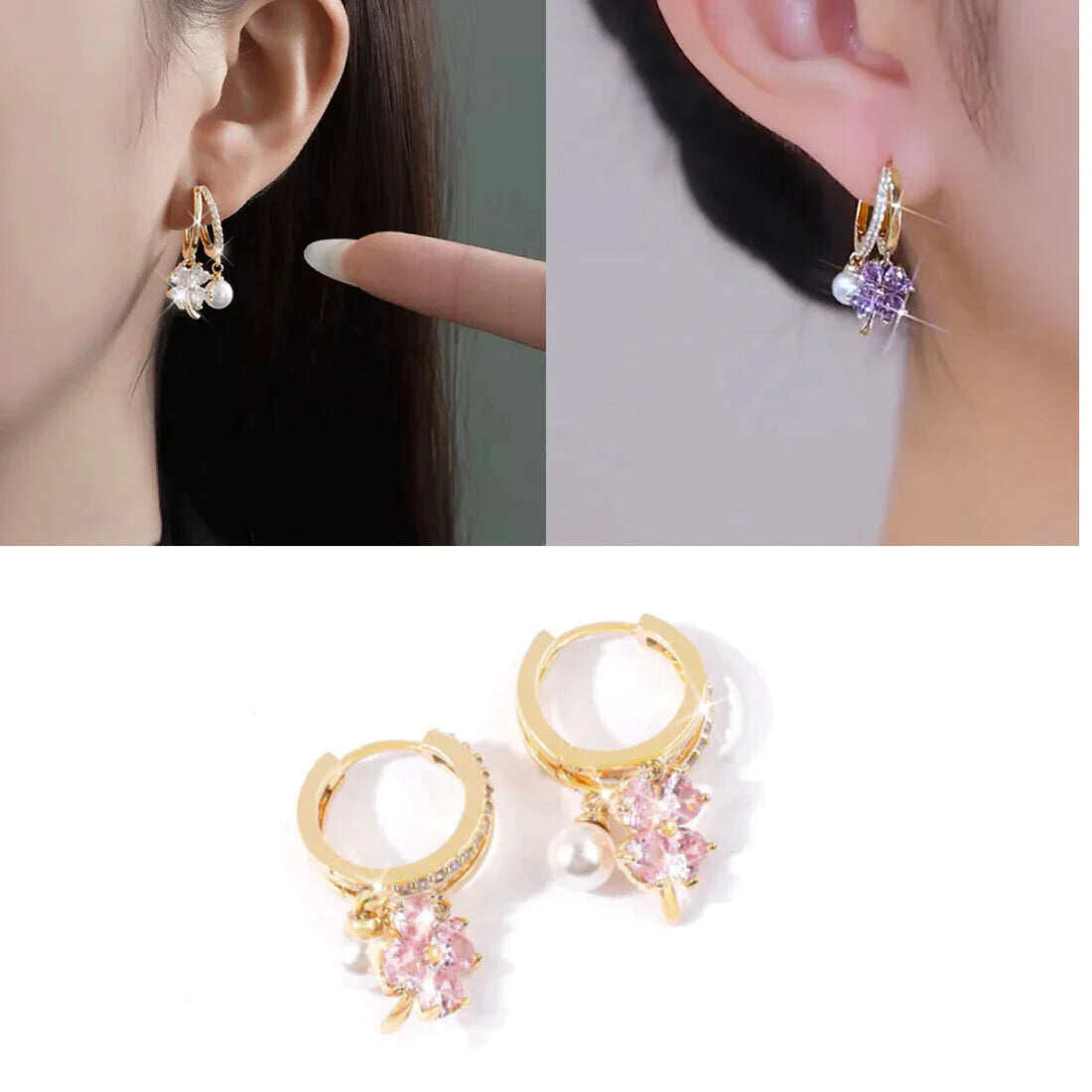 BRINCOS DE GARNET ALEMÃO PARA TERAPIA LINFA MAGNÉTICA