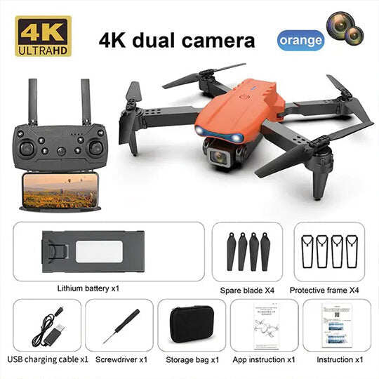 🔥Oferta promocyjna 2024 🔥Najnowszy dron z dwoma kamerami 4K Ultra HD