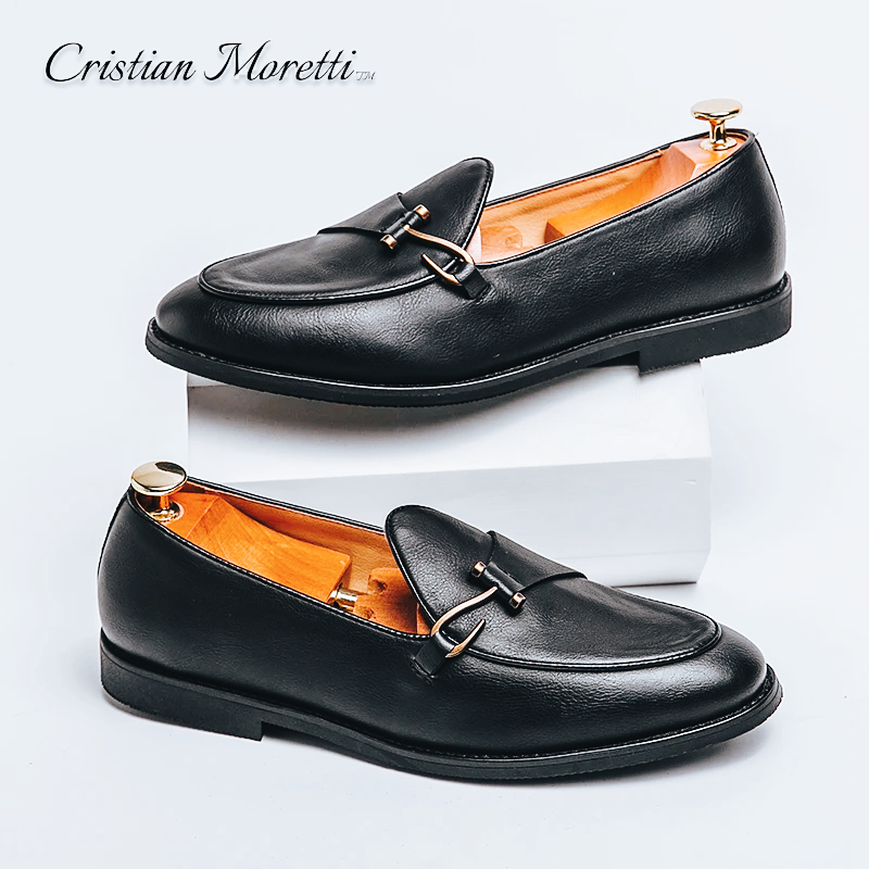 Mocassins de couro LincolnTM Signature