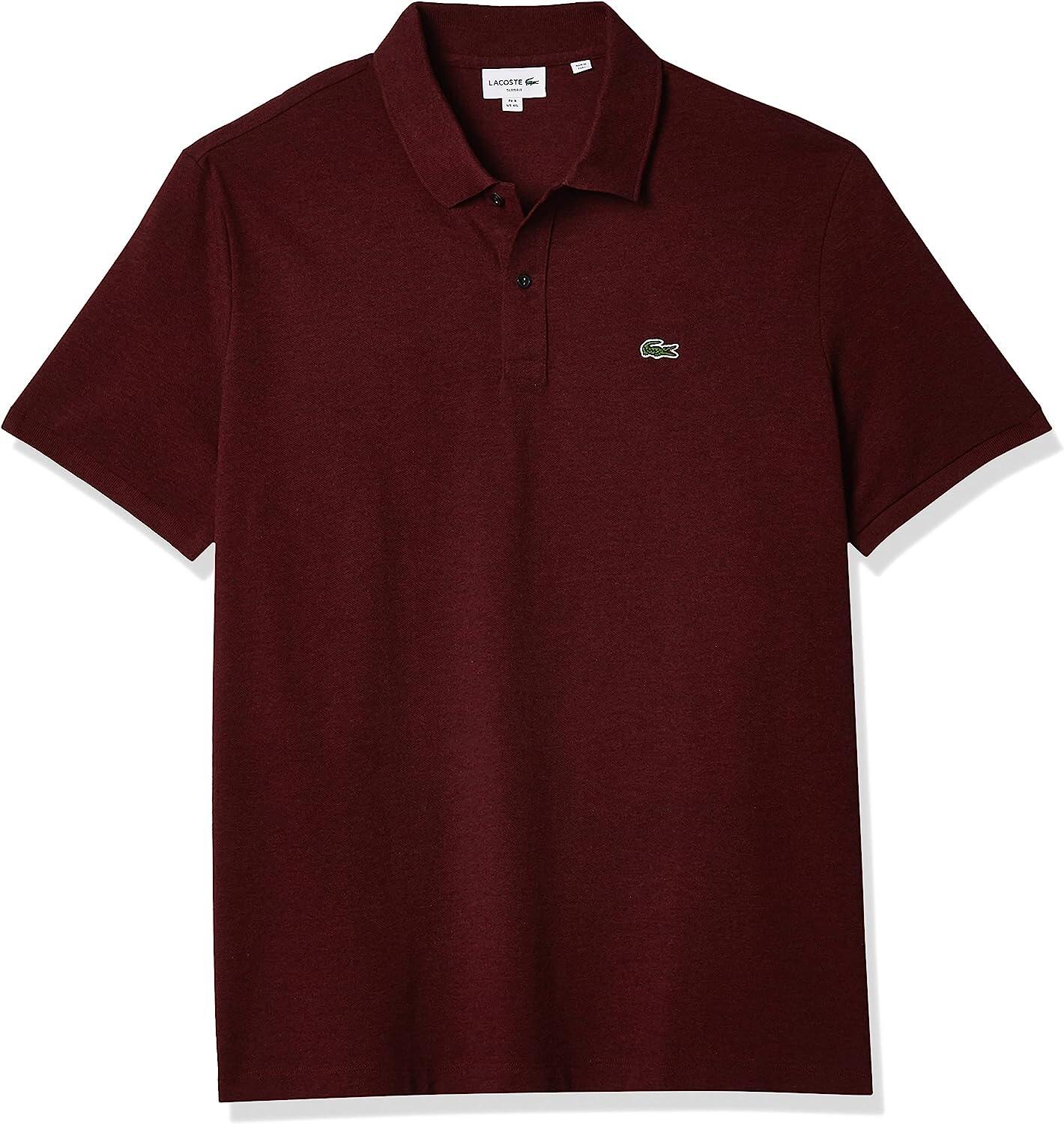 CAMISA POLO MASCULINA LACOSTE CLASSIC PIQUE SLIM FIT MANGA CURTA
