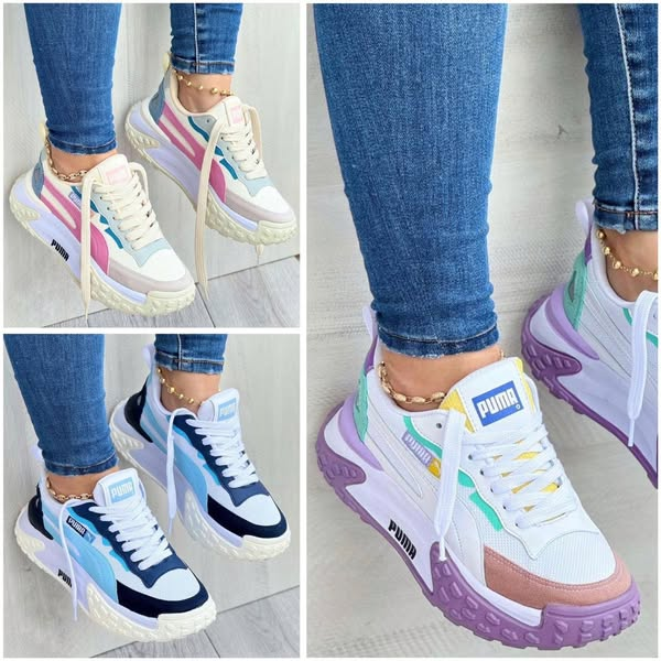 New breathable puma women's sports shoes