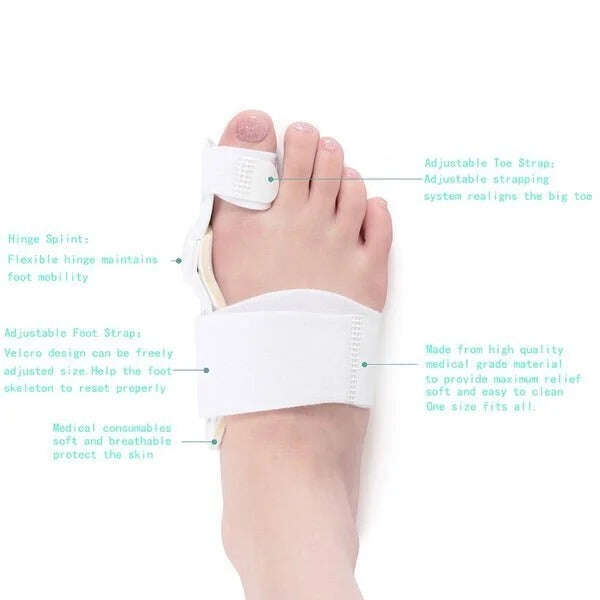 【Doctor recommended】Bunion Corrector para homens e mulheres