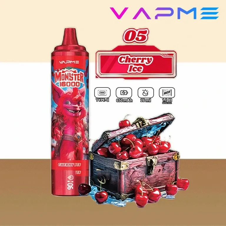 VAPME Monster 16000 Puffs Disposable Vape