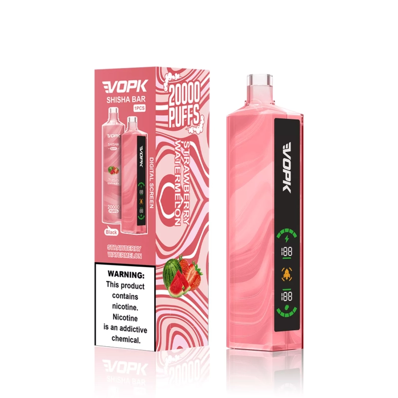 VOPK Shisha Bar 20000 puffs Strawberry raspberry candy