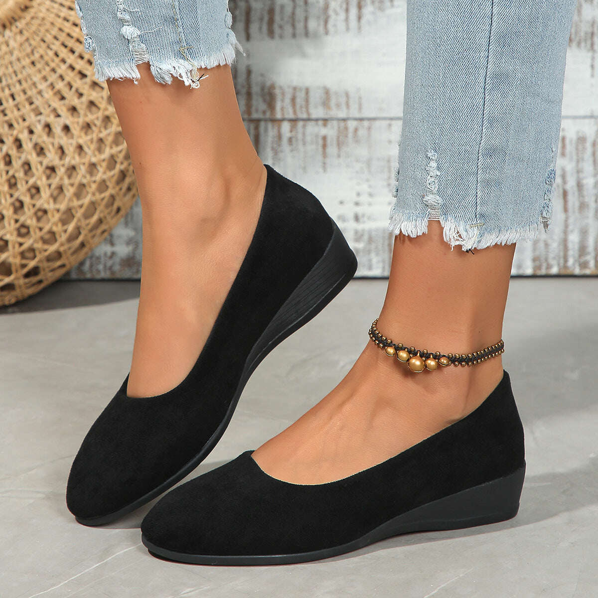 🔥Último dia de liquidação 60% DE DESCONTO 🔥 Sapatos baixos ortopédicos confortáveis, leves, antiderrapantes e respiráveis ​​para mulheres