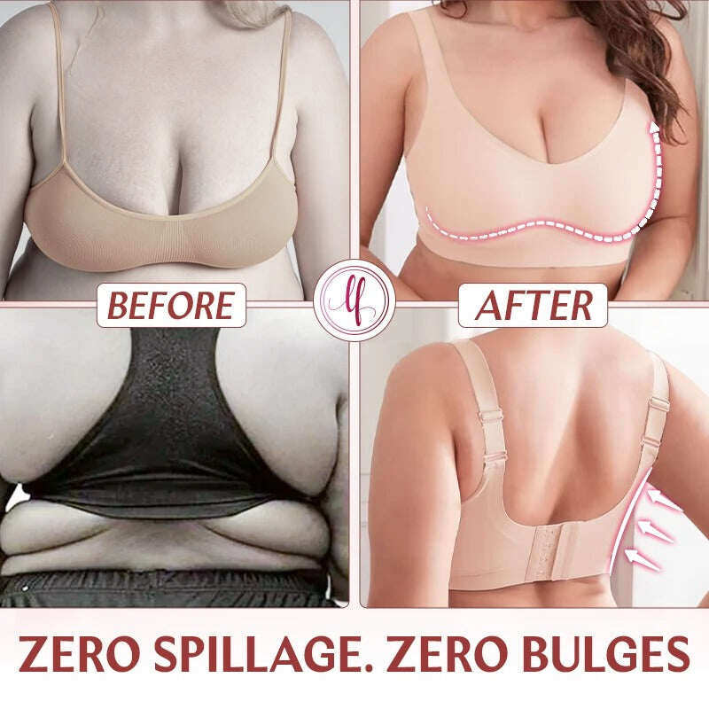 🎁Výpredaj posledného dňa - LushFitting - Bezšvová push Up podprsenka