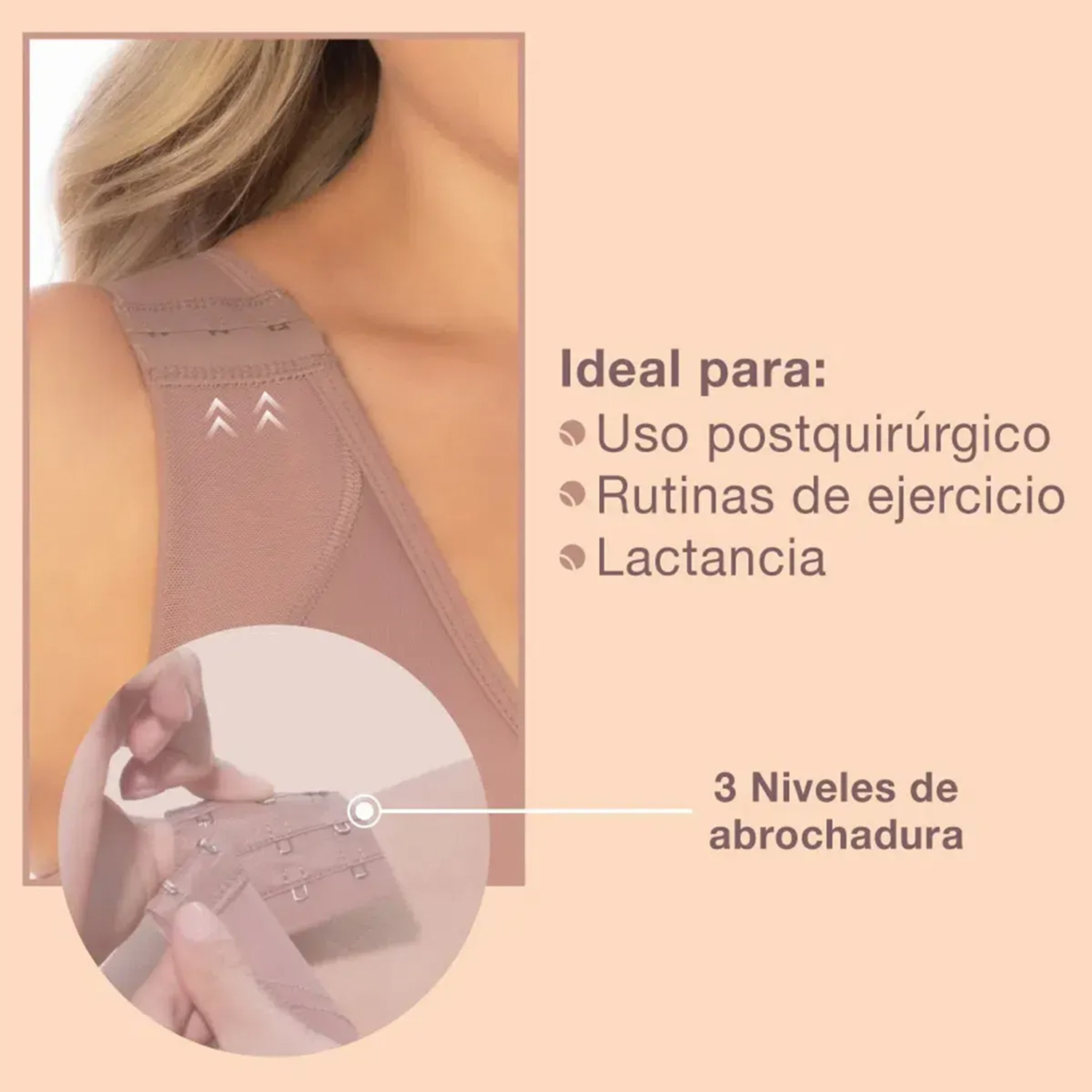 Cintas Delie | Sutiã pós-cirúrgico Fit360