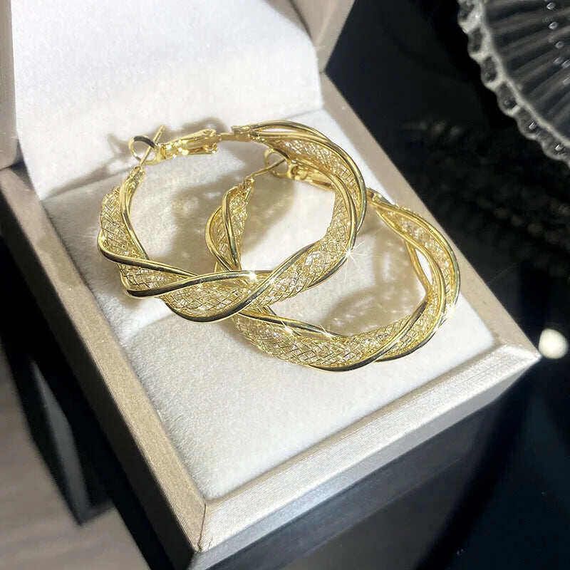 🔥Brincos de argola para atividade linfática