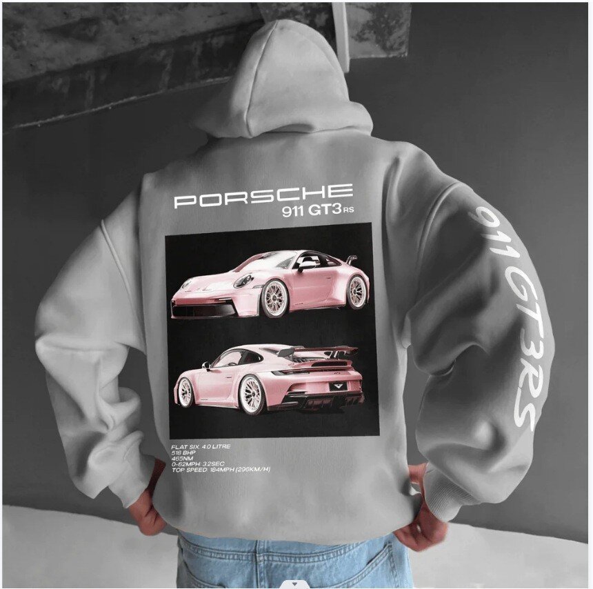 Amazon new men's cross-border printed hoodie heart-shaped pattern hooded sweatshirt hot sale factory supply