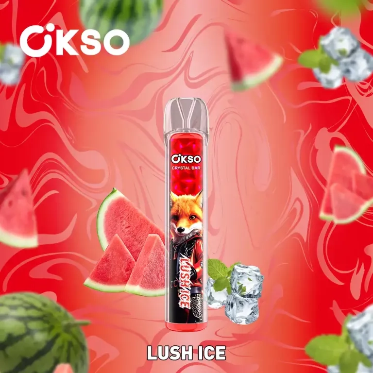 Okso crystal bar 800 eldobható föld 800 puffs háló tekercs nagykereskedelmi.