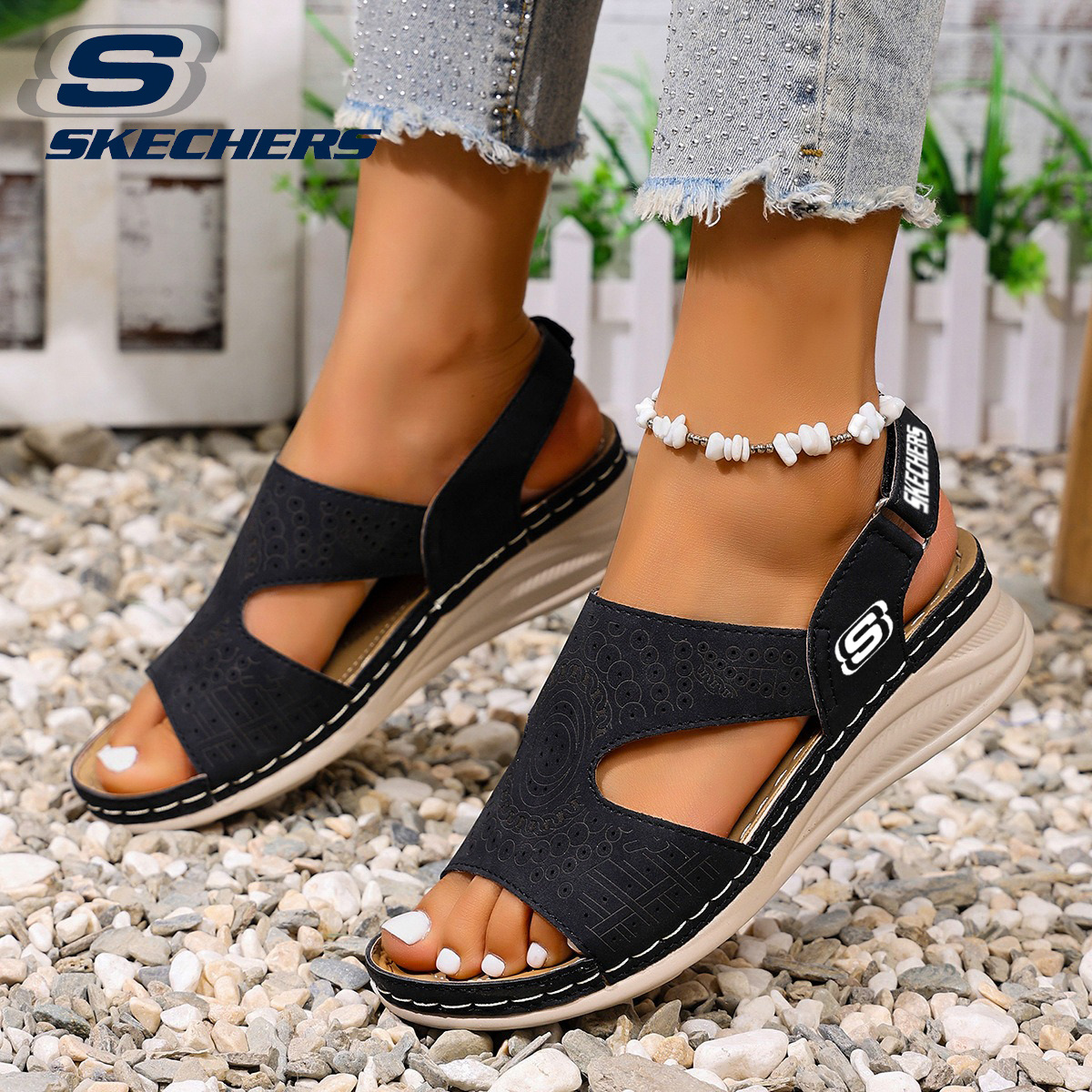 Sandały plażowe SKECHERS® Hollow