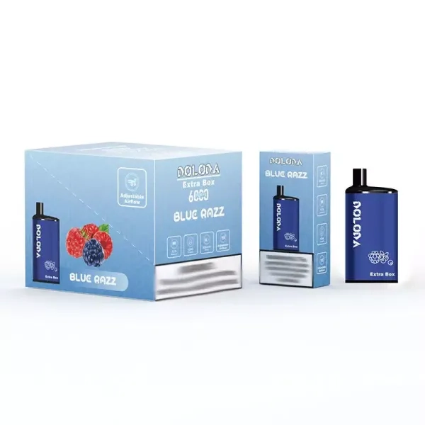 DOLODA Extra Box 6000 Puffs Disposable Vape Strawberry Banana
