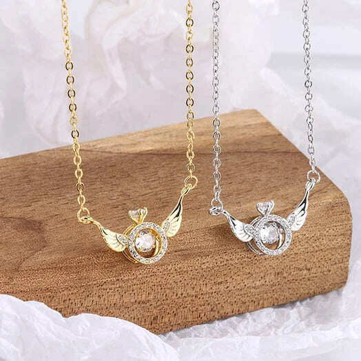 Colar Asas de Anjo🎁 Promoção de último dia com 50% OFF 🔥