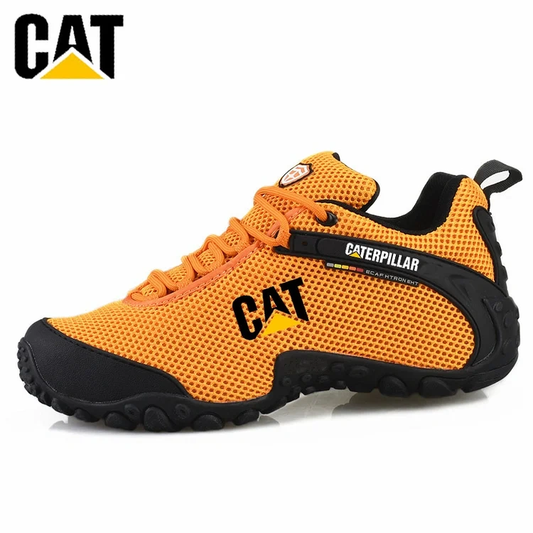 Novas botas de trabalho masculinas CAT®2025 feitas de aço resistente a rachaduras e perfurações