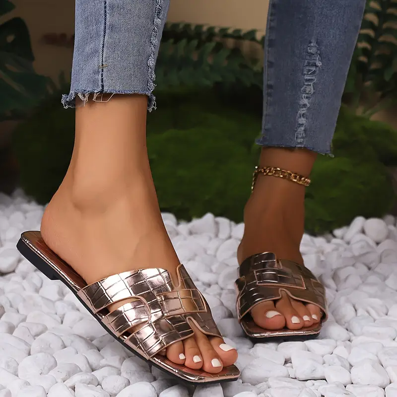 🔥Promoção com 49% de desconto🔥Moda Feminina Sapatos Baixos Ocos