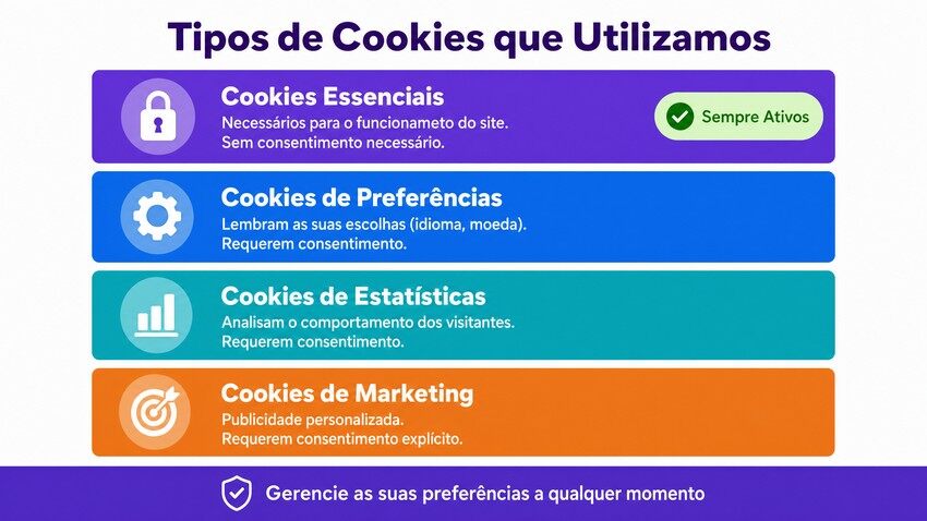 Tipos de Cookies que Utilizamos - BangBox Vapor