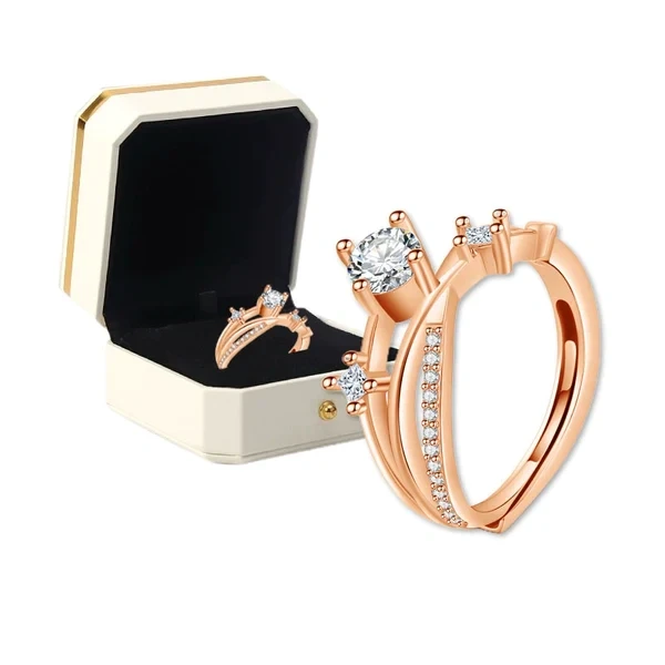 (Último dia de venda - 20% DE DESCONTO) Anel de gravidade linfática magnética de diamante