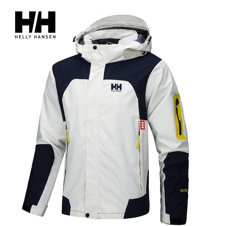 O casaco de caminhada impermeável Helly Hansen® para homem oferece proteção e calor