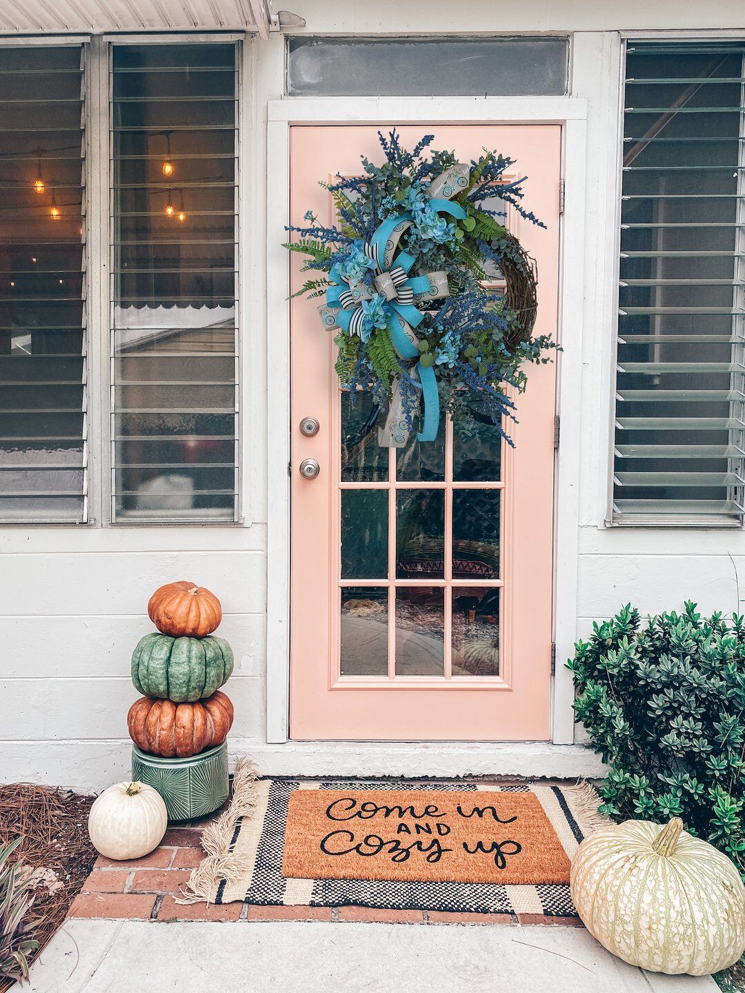 Coroa de hortênsia azul diária (✨45% de desconto na promoção✨)