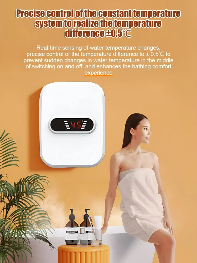 Aquecedor de água termostático instantâneo