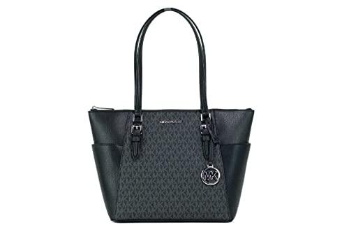 Michael Kors Charlotte Bolsa grande com zíper superior