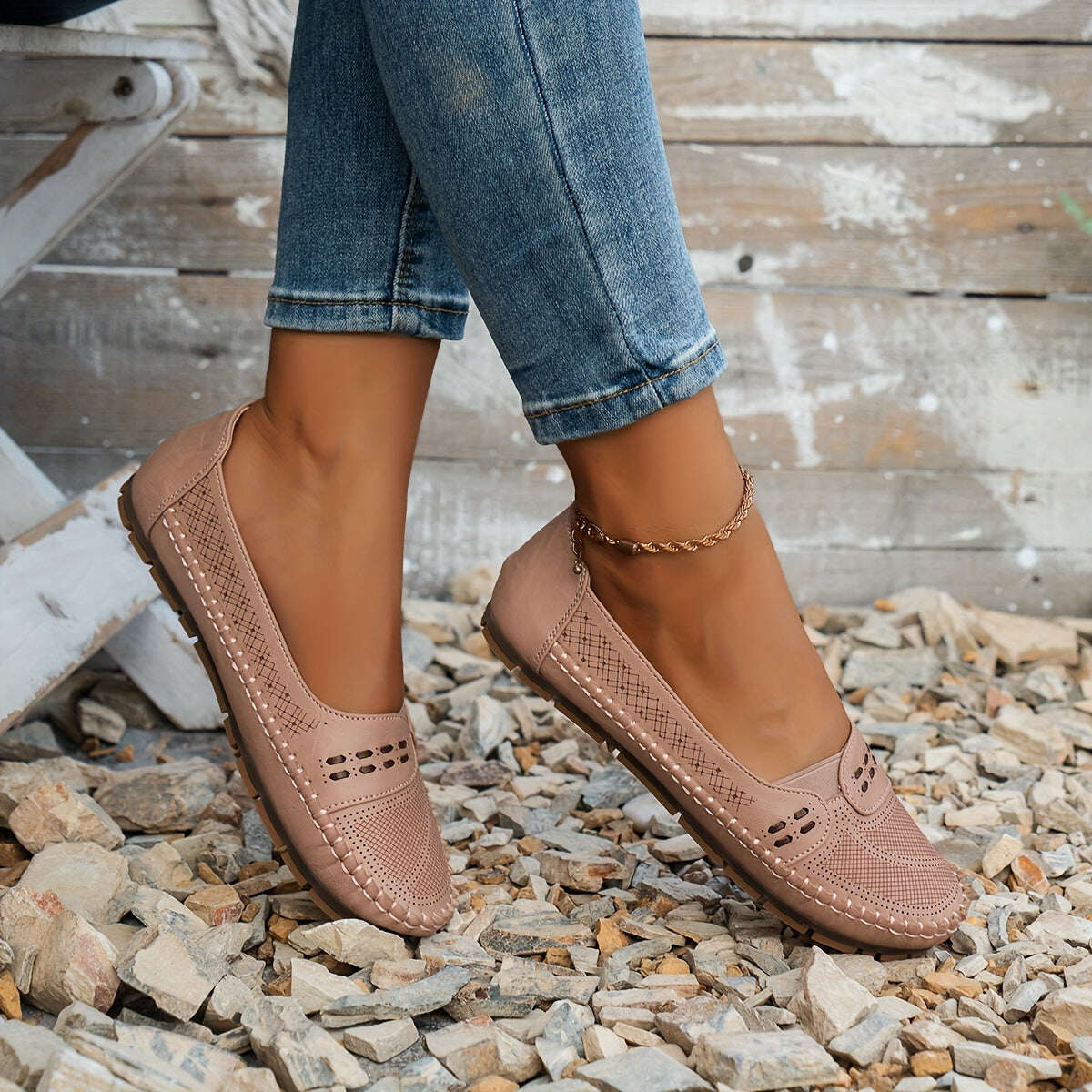 🔥 Dia Santo 50% de desconto 🔥 Sapatos ortopédicos baixos para mulheres, leves, antiderrapantes, respiráveis
