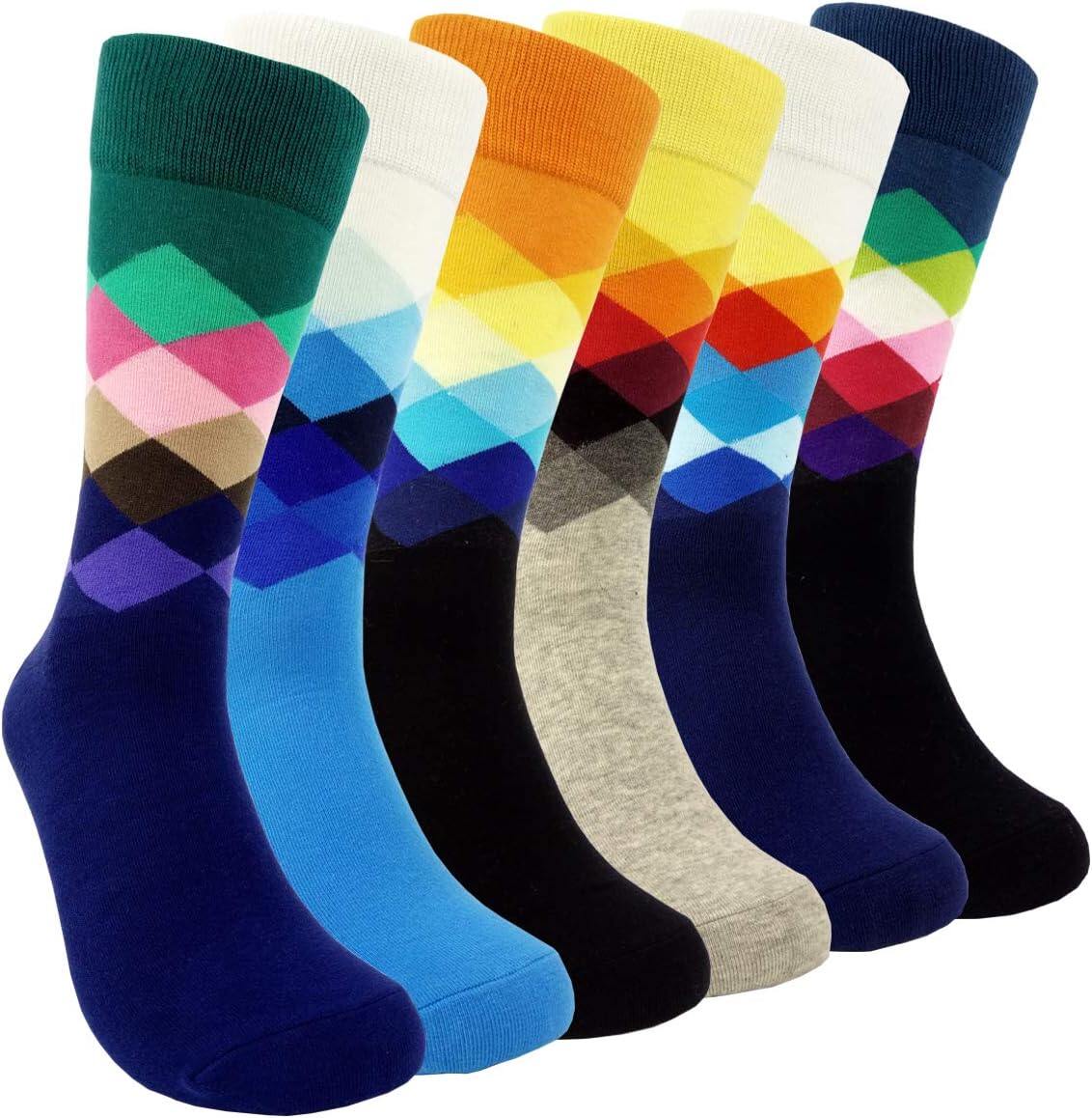 Meias coloridas divertidas