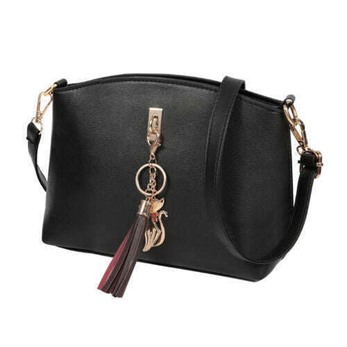 2 peças bolsas de ombro femininas bolsas de ombro conjunto de bolsa de couro PU