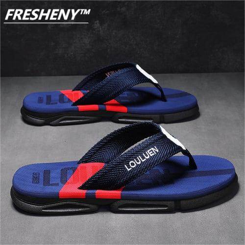 Chinelos masculinos casuais de praia ao ar livre