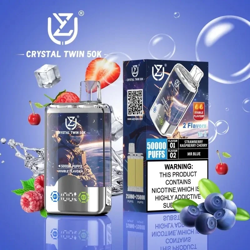 uzy crystal twin 50000 puffs