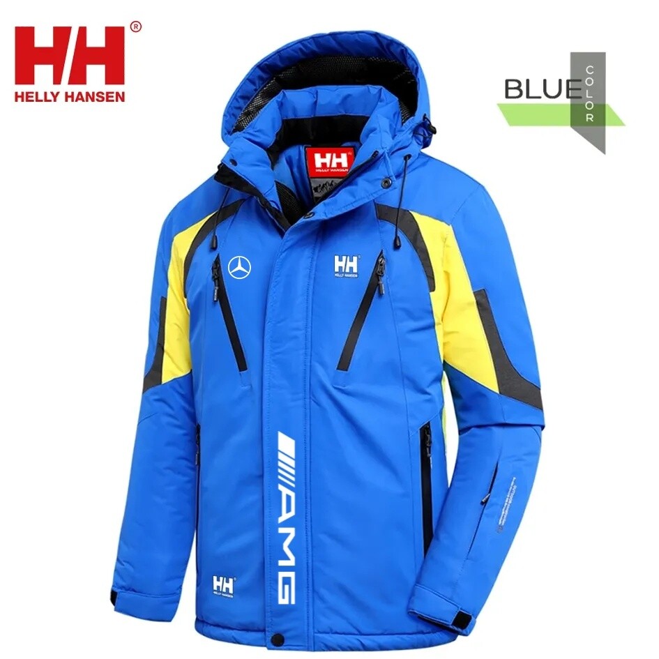Helly Hansen | Mercedes-Benz AMG - 2025 nová podzimně-zimní nepromokavá a větruodolná teplá bunda