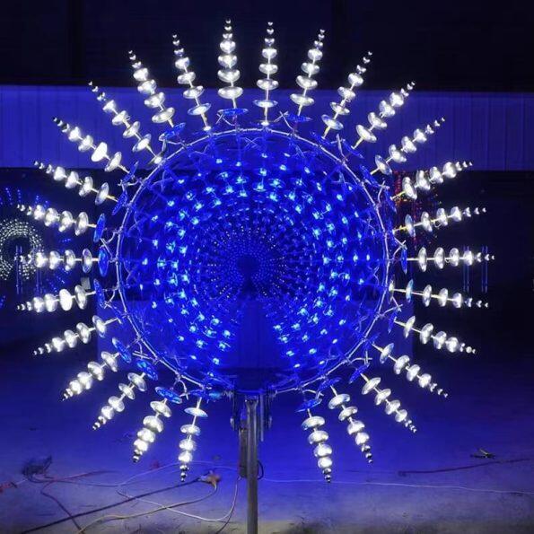 🌼Ogrodowy magiczny metalowy dynamiczny wiatrak