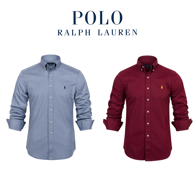 Camisas masculinas Ralph Lauren®, pacote com 2 unidades