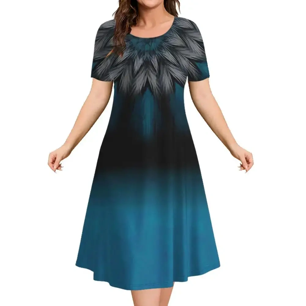 😍【XS-5XL】Roupas estampadas femininas europeias e americanas