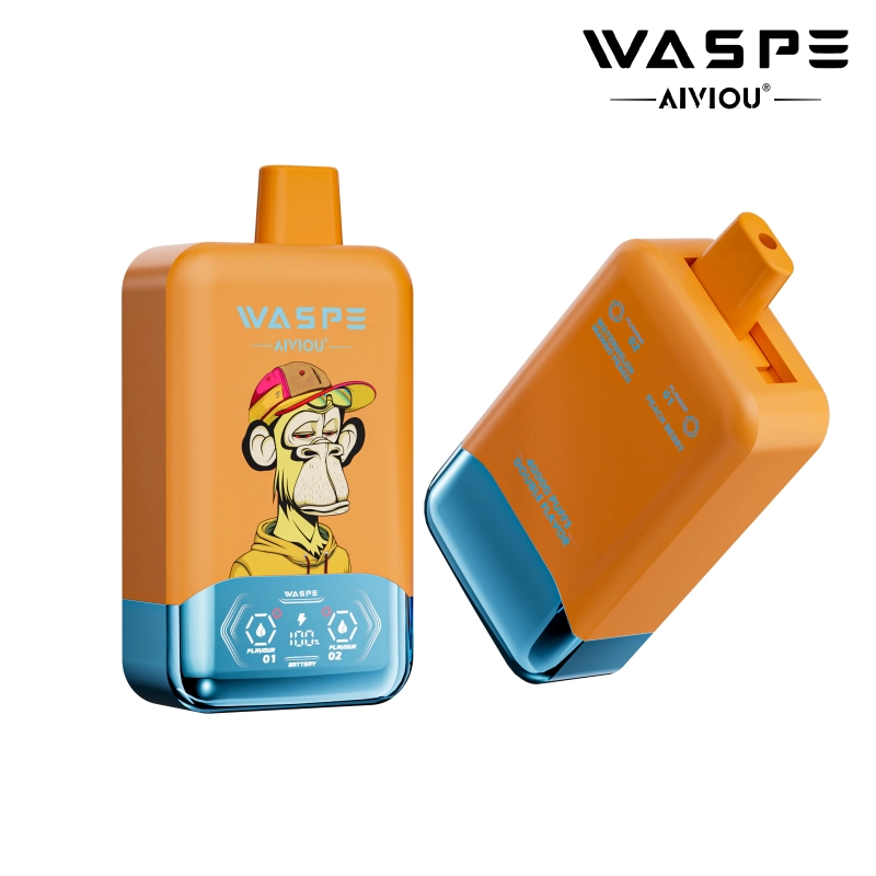 waspe 40000 puffs Peach Berry + Watermelon Mango Peach
