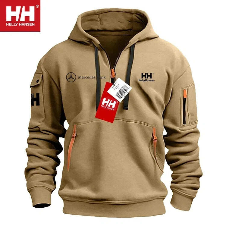 💕Helly Hansen® | Nowy sweter jesienno-zimowy Mercedes-Benz z darmowym zamkiem, rabat, ilość limitowana