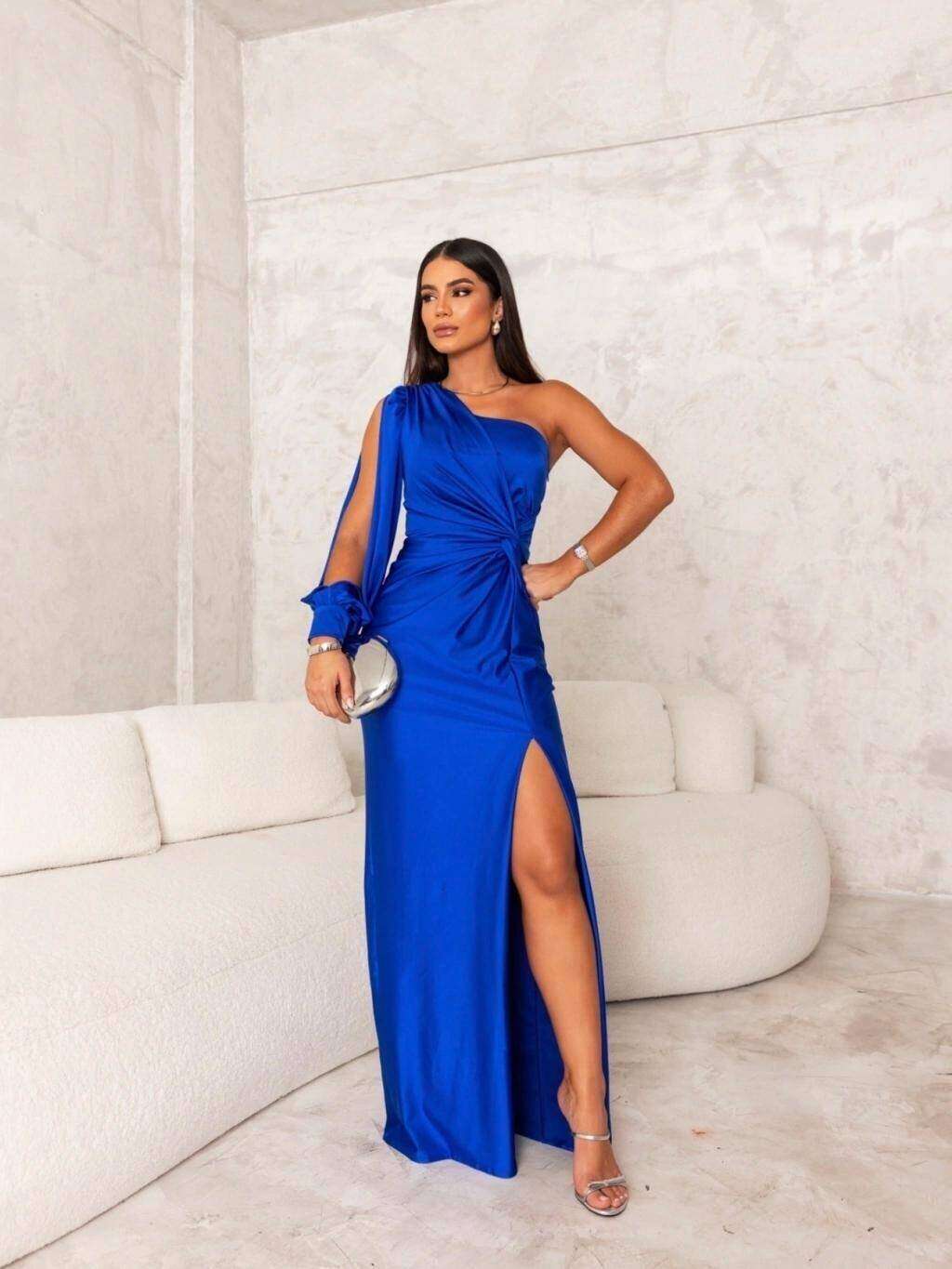 Vestido de cetim ValentinaTM