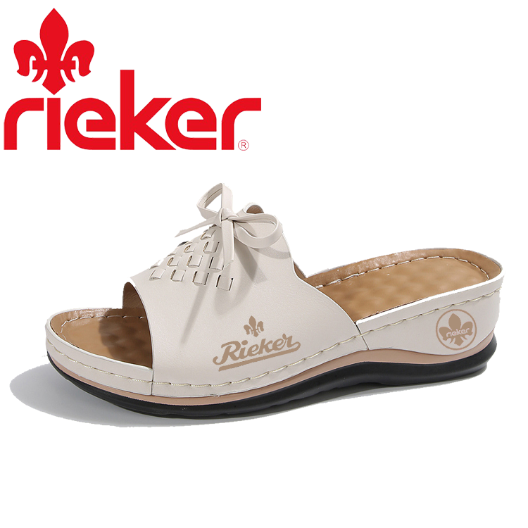 Nowe letnie damskie sandały ortopedyczne RIEKER® do wypoczynku