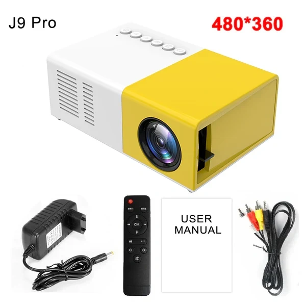 YG300 Home LED Portátil Micro Mini Projetor HD